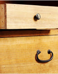 19th Century Japanese Kiri Wood Tansu Chest with Sliding Panels-4. Asian & Chinese Furniture, Art, Antiques, Vintage Home Décor for sale at FEA Home