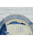 19th Century Japanese Porcelain Imari Plate with Painted Blue and White Décor-12. Asian & Chinese Furniture, Art, Antiques, Vintage Home Décor for sale at FEA Home