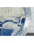 19th Century Japanese Porcelain Imari Plate with Painted Blue and White Décor-8. Asian & Chinese Furniture, Art, Antiques, Vintage Home Décor for sale at FEA Home