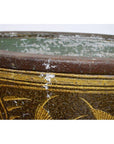 19th Century Southern Chinese Painted Ceramic Bathtub from Annan with Greek Key-2. Asian & Chinese Furniture, Art, Antiques, Vintage Home Décor for sale at FEA Home