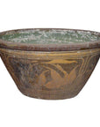 19th Century Southern Chinese Painted Ceramic Bathtub from Annan with Greek Key-6. Asian & Chinese Furniture, Art, Antiques, Vintage Home Décor for sale at FEA Home