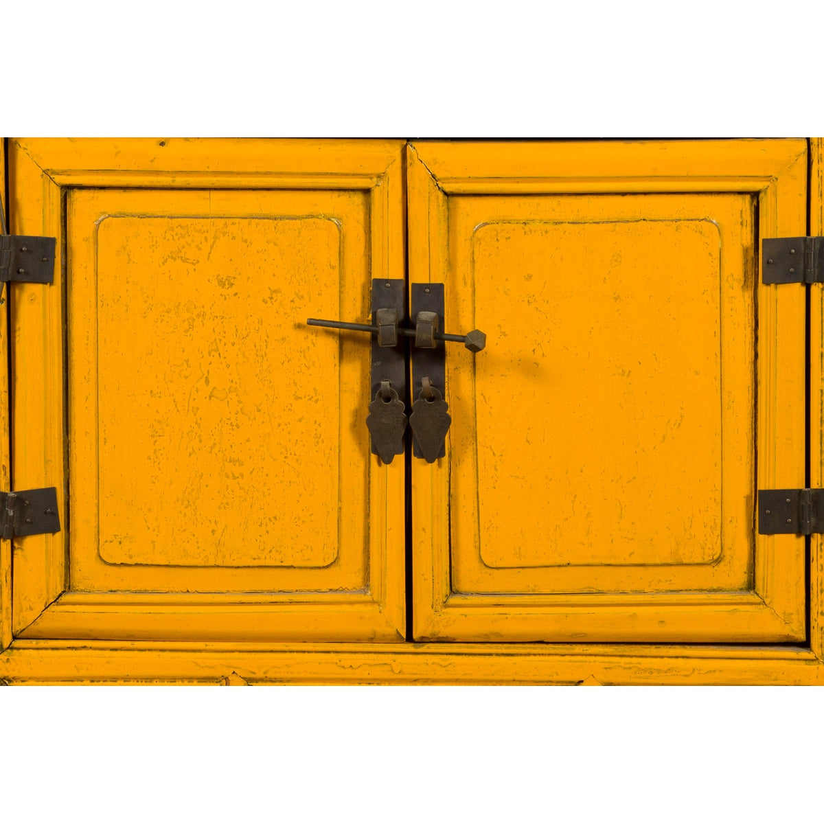 20th Century Vintage Bedside Cabinet with Yellow Lacquer and Lift Top-7. Asian & Chinese Furniture, Art, Antiques, Vintage Home Décor for sale at FEA Home