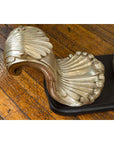 Silver Waves Contemporary Bronze Coffee Table Base-9. Asian & Chinese Furniture, Art, Antiques, Vintage Home Décor for sale at FEA Home