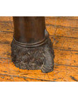 Contemporary Bronze Coffee Table Base with Large Hoof Feet with Brown Patina-8. Asian & Chinese Furniture, Art, Antiques, Vintage Home Décor for sale at FEA Home