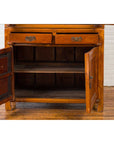 Chinese Antique Two-Toned Stacking Storage Cabinet with Doors and Drawers-10. Asian & Chinese Furniture, Art, Antiques, Vintage Home Décor for sale at FEA Home