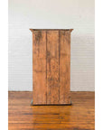 Antique Indian Distressed Wooden Cabinet with Hand Rubbed Blue Patina-6. Asian & Chinese Furniture, Art, Antiques, Vintage Home Décor for sale at FEA Home