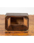 Korean Late 19th Century Two-Toned Side Chest with Brass Hardware-10. Asian & Chinese Furniture, Art, Antiques, Vintage Home Décor for sale at FEA Home
