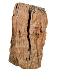 Antique Northern Thai Primitive Folk Teak Planter Made of a Hollow Tree Trunk-1. Asian & Chinese Furniture, Art, Antiques, Vintage Home Décor for sale at FEA Home