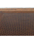 Burmese Vintage Brown Wood Low Coffee Table with Negora Lacquered Top-7. Asian & Chinese Furniture, Art, Antiques, Vintage Home Décor for sale at FEA Home