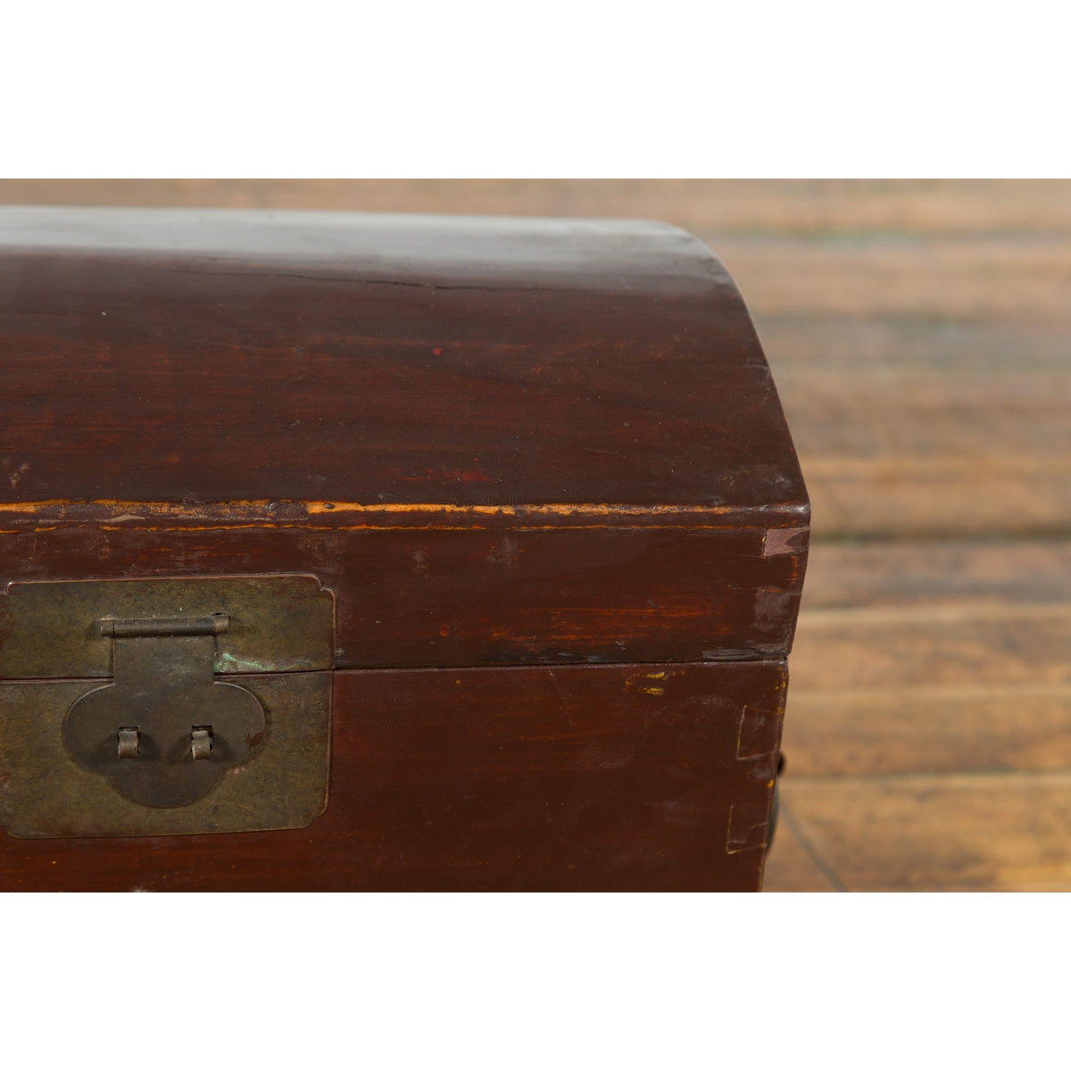 Chinese Late Qing Dynasty Document Box with Carrying Handles and Petite Holes-11. Asian & Chinese Furniture, Art, Antiques, Vintage Home Décor for sale at FEA Home