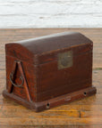 Chinese Late Qing Dynasty Document Box with Carrying Handles and Petite Holes-14. Asian & Chinese Furniture, Art, Antiques, Vintage Home Décor for sale at FEA Home