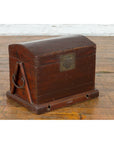 Chinese Late Qing Dynasty Document Box with Carrying Handles and Petite Holes-15. Asian & Chinese Furniture, Art, Antiques, Vintage Home Décor for sale at FEA Home