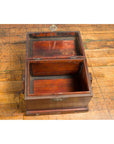 Chinese Late Qing Dynasty Document Box with Carrying Handles and Petite Holes-4. Asian & Chinese Furniture, Art, Antiques, Vintage Home Décor for sale at FEA Home