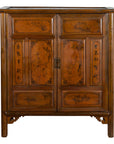 Chinese Early 20th Century Cabinet with Hand-Painted Figures and Calligraphy-1. Asian & Chinese Furniture, Art, Antiques, Vintage Home Décor for sale at FEA Home