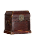 Chinese Early 20th Century Document Box with Scalloped Décor and Removable Panel-1. Asian & Chinese Furniture, Art, Antiques, Vintage Home Décor for sale at FEA Home