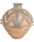 Chinese Neolithic Period 4000 BC Terracotta Storage Jar with Geometric Décor-1. Asian & Chinese Furniture, Art, Antiques, Vintage Home Décor for sale at FEA Home