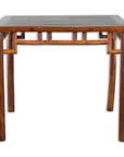 Chinese Qing Dynasty Period 19th Century Game Table with Humpback Stretchers-1. Asian & Chinese Furniture, Art, Antiques, Vintage Home Décor for sale at FEA Home