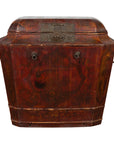 Chinese Red Lacquer Wedding Chest with Hand-Painted Décor, Qing Dynasty-1. Asian & Chinese Furniture, Art, Antiques, Vintage Home Décor for sale at FEA Home