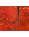 Chinese Qing Dynasty 19th Century Chinoiserie Cabinet with Original Red Lacquer-14. Asian & Chinese Furniture, Art, Antiques, Vintage Home Décor for sale at FEA Home