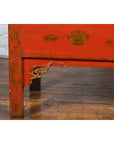 Chinese Qing Dynasty 19th Century Chinoiserie Cabinet with Original Red Lacquer-18. Asian & Chinese Furniture, Art, Antiques, Vintage Home Décor for sale at FEA Home