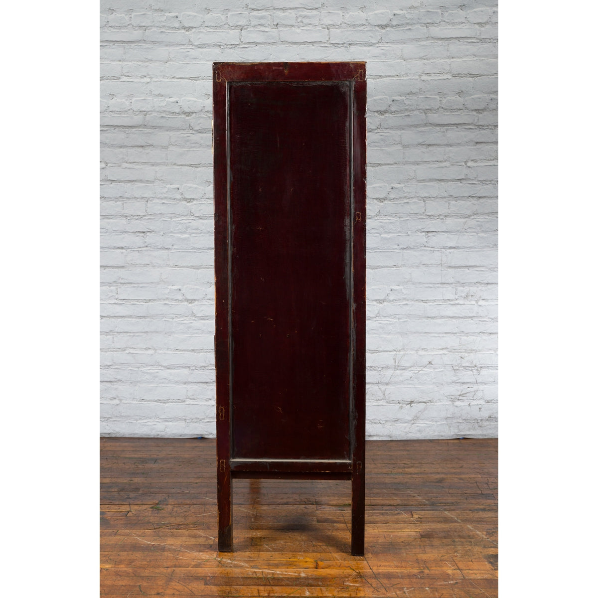 Chinese Qing Dynasty 19th Century Chinoiserie Cabinet with Original Red Lacquer-22. Asian & Chinese Furniture, Art, Antiques, Vintage Home Décor for sale at FEA Home