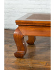 Chinese Shanxi Province Qing Dynasty Elmwood Coffee Table with Woven Rattan Top-7. Asian & Chinese Furniture, Art, Antiques, Vintage Home Décor for sale at FEA Home
