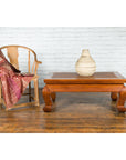 Chinese Shanxi Province Qing Dynasty Elmwood Coffee Table with Woven Rattan Top-3. Asian & Chinese Furniture, Art, Antiques, Vintage Home Décor for sale at FEA Home