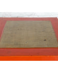 Pair of Chinese Red Lacquered Cube Side Tables with Ming Dynasty Marble Tops-10. Asian & Chinese Furniture, Art, Antiques, Vintage Home Décor for sale at FEA Home