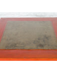Pair of Chinese Red Lacquered Cube Side Tables with Ming Dynasty Marble Tops-9. Asian & Chinese Furniture, Art, Antiques, Vintage Home Décor for sale at FEA Home