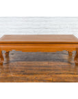 Vintage Thai Coffee Table with Waisted Top, Carved Apron and Cabriole Legs-5. Asian & Chinese Furniture, Art, Antiques, Vintage Home Décor for sale at FEA Home