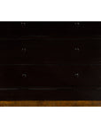 Vintage Chinese Tall Black Lacquered Elmwood Chest with Six Drawers-7. Asian & Chinese Furniture, Art, Antiques, Vintage Home Décor for sale at FEA Home
