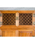 Chinese Qing Dynasty 19th Century Kitchen Cabinet with Quatrefoil Style Fretwork-5. Asian & Chinese Furniture, Art, Antiques, Vintage Home Décor for sale at FEA Home