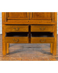 Chinese Qing Dynasty 19th Century Light Lacquer Cabinet with Doors and Drawers-13. Asian & Chinese Furniture, Art, Antiques, Vintage Home Décor for sale at FEA Home