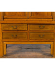 Chinese Qing Dynasty 19th Century Light Lacquer Cabinet with Doors and Drawers-9. Asian & Chinese Furniture, Art, Antiques, Vintage Home Décor for sale at FEA Home