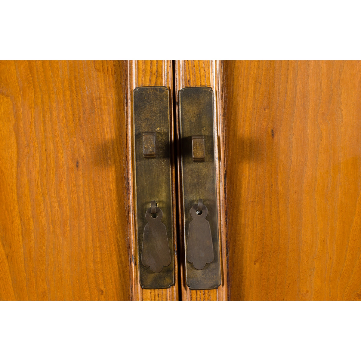 Chinese Qing Dynasty 19th Century Light Lacquer Cabinet with Doors and Drawers-10. Asian & Chinese Furniture, Art, Antiques, Vintage Home Décor for sale at FEA Home