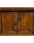 Chinese Early 20th Century Elmwood Bedside Cabinet with Weathered Patina-8. Asian & Chinese Furniture, Art, Antiques, Vintage Home Décor for sale at FEA Home