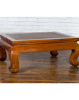 Qing Dynasty Chinese Shanxi Province Elmwood Coffee Table with Woven Rattan Top-11. Asian & Chinese Furniture, Art, Antiques, Vintage Home Décor for sale at FEA Home