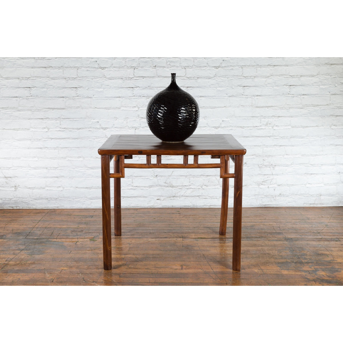 Chinese Qing Dynasty Period 19th Century Game Table with Humpback Stretchers-9. Asian & Chinese Furniture, Art, Antiques, Vintage Home Décor for sale at FEA Home