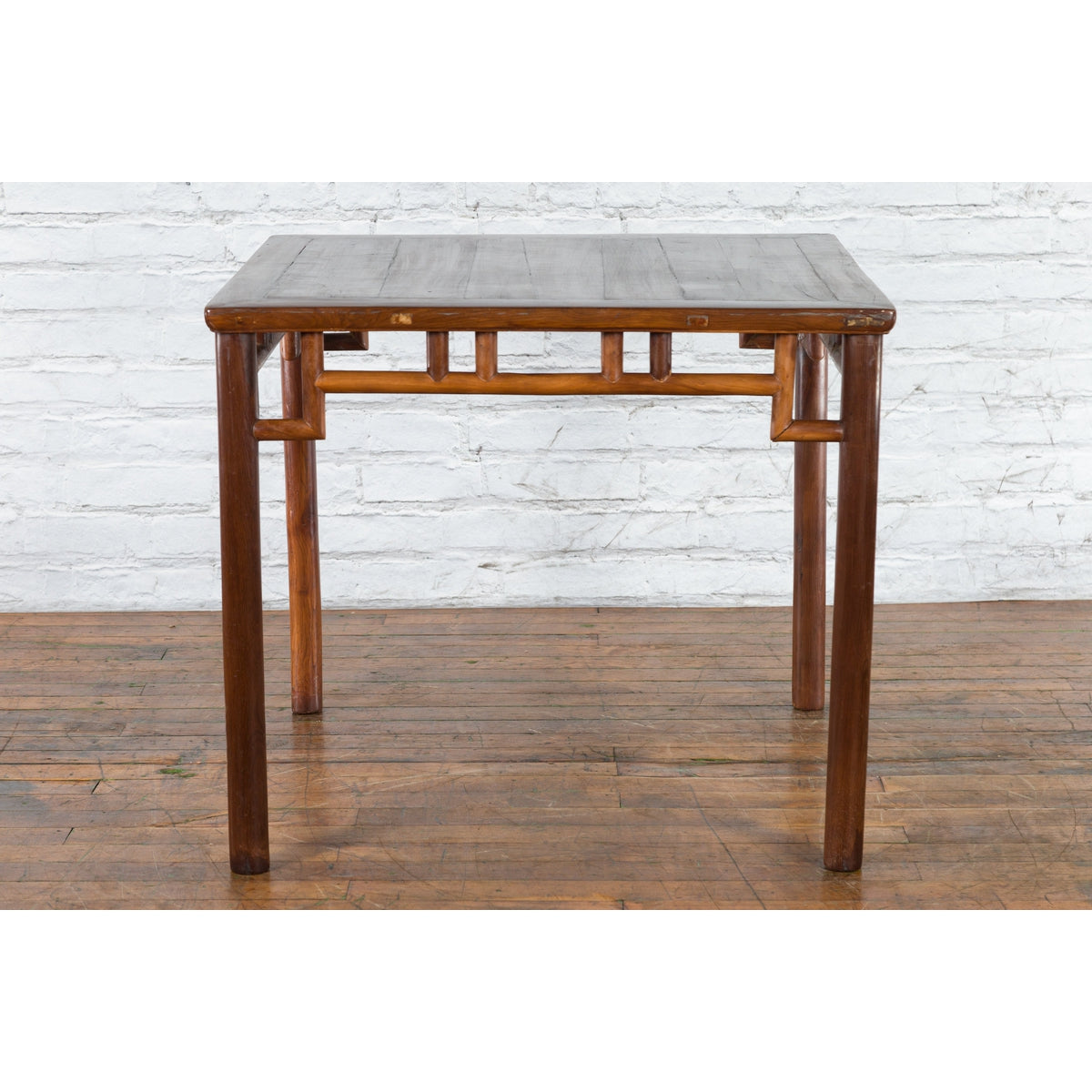 Chinese Qing Dynasty Period 19th Century Game Table with Humpback Stretchers-11. Asian & Chinese Furniture, Art, Antiques, Vintage Home Décor for sale at FEA Home