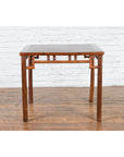 Chinese Qing Dynasty Period 19th Century Game Table with Humpback Stretchers-14. Asian & Chinese Furniture, Art, Antiques, Vintage Home Décor for sale at FEA Home