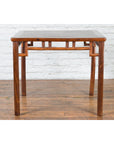Chinese Qing Dynasty Period 19th Century Game Table with Humpback Stretchers-2. Asian & Chinese Furniture, Art, Antiques, Vintage Home Décor for sale at FEA Home