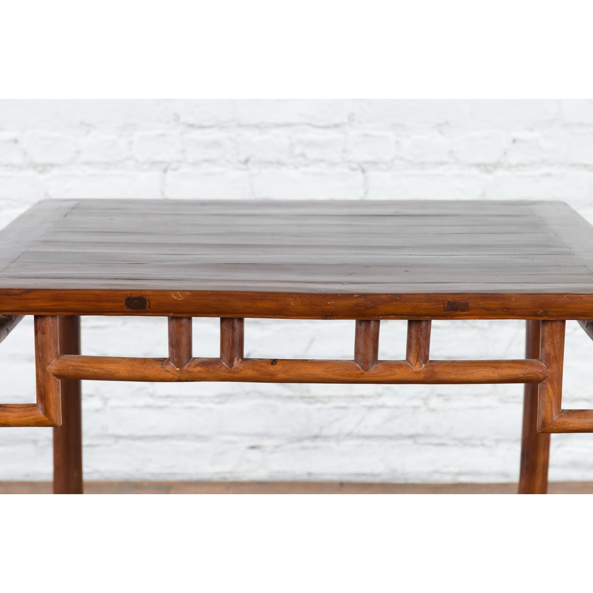 Chinese Qing Dynasty Period 19th Century Game Table with Humpback Stretchers-5. Asian & Chinese Furniture, Art, Antiques, Vintage Home Décor for sale at FEA Home