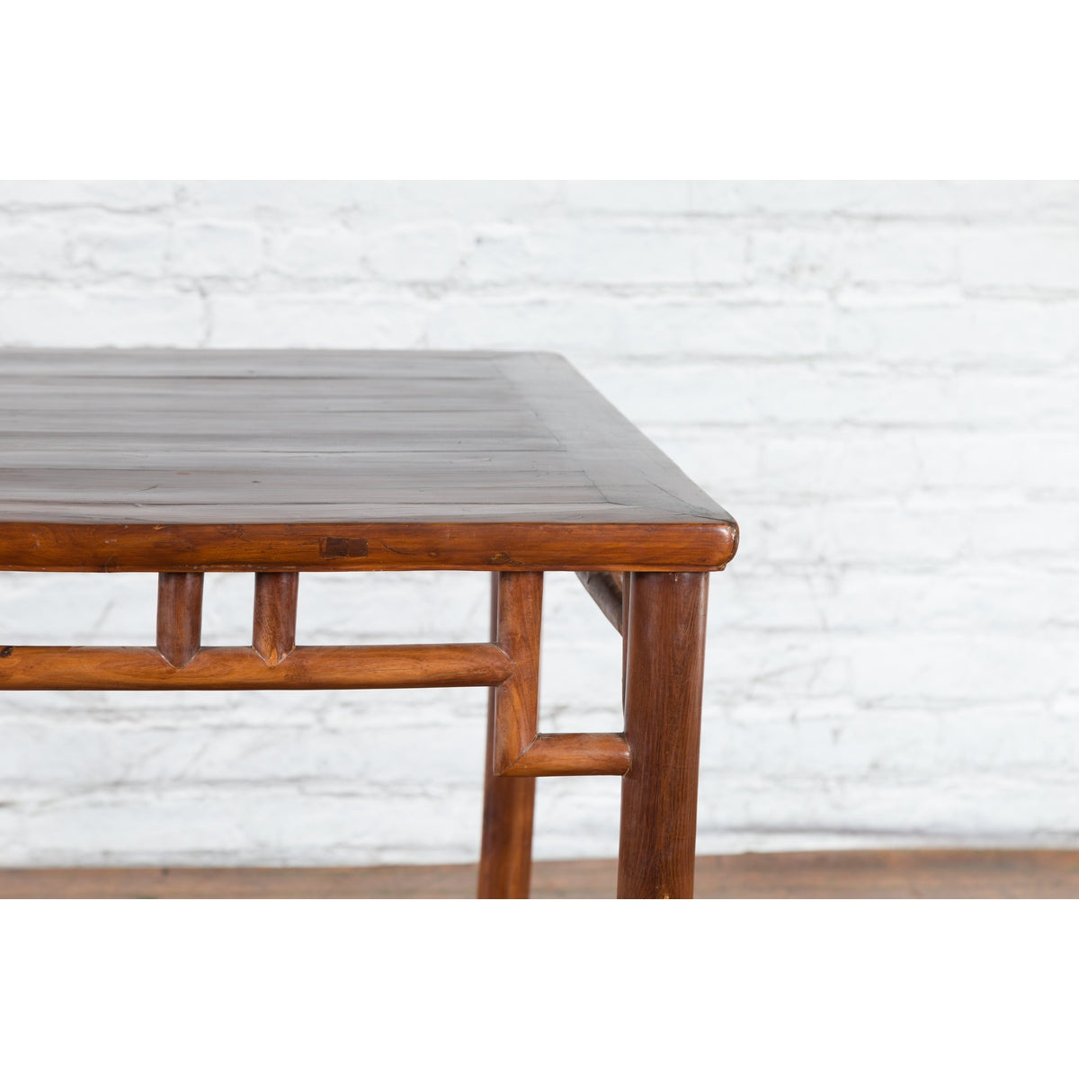 Chinese Qing Dynasty Period 19th Century Game Table with Humpback Stretchers-6. Asian & Chinese Furniture, Art, Antiques, Vintage Home Décor for sale at FEA Home