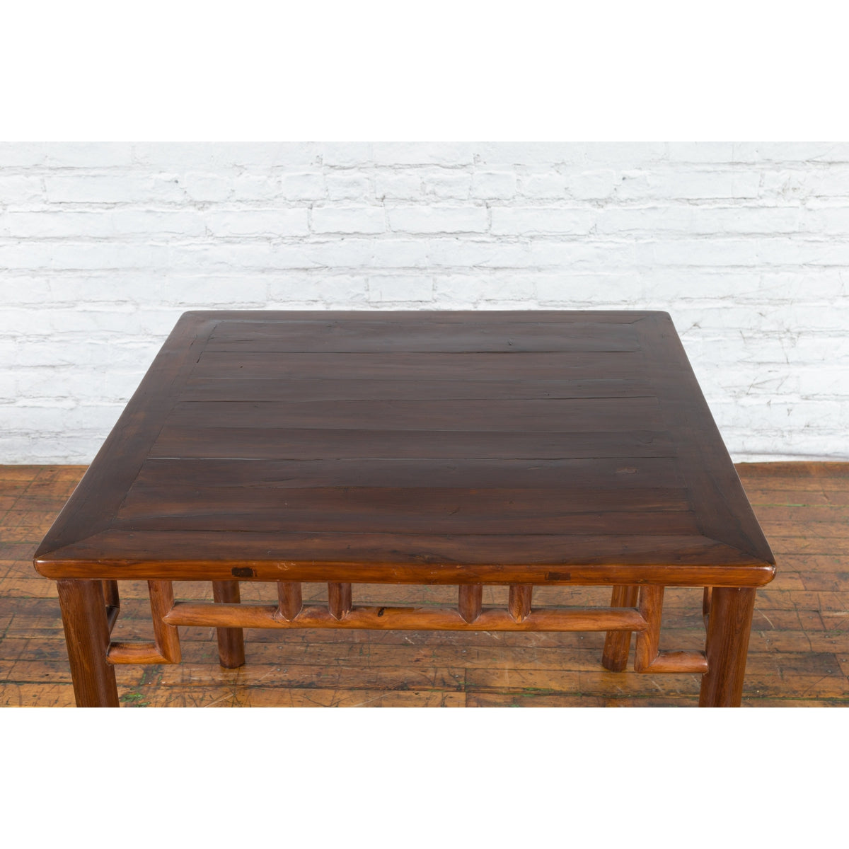 Chinese Qing Dynasty Period 19th Century Game Table with Humpback Stretchers-7. Asian & Chinese Furniture, Art, Antiques, Vintage Home Décor for sale at FEA Home
