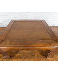Chinese 19th Century Qing Dynasty Coffee Table with Rattan Top Inset-11. Asian & Chinese Furniture, Art, Antiques, Vintage Home Décor for sale at FEA Home