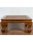 Chinese 19th Century Qing Dynasty Coffee Table with Rattan Top Inset-5. Asian & Chinese Furniture, Art, Antiques, Vintage Home Décor for sale at FEA Home