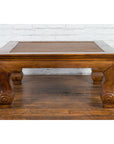 Chinese 19th Century Qing Dynasty Coffee Table with Rattan Top Inset-6. Asian & Chinese Furniture, Art, Antiques, Vintage Home Décor for sale at FEA Home