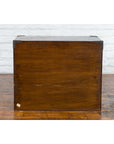 Korean 19th Century Brown Wood Side Cabinet with Black Iron Hardware-14. Asian & Chinese Furniture, Art, Antiques, Vintage Home Décor for sale at FEA Home