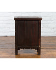 Chinese Qing Dynasty 19th Century Side Cabinet with Fretwork Shelf and Doors-11. Asian & Chinese Furniture, Art, Antiques, Vintage Home Décor for sale at FEA Home