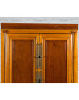 Chinese Qing Dynasty 19th Century Two-Toned Wooden Cabinet with Brass Hardware-7. Asian & Chinese Furniture, Art, Antiques, Vintage Home Décor for sale at FEA Home